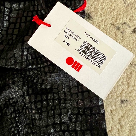 Solid & Striped The Avery Coated Velvet One-Piece NWT - Picture 5 of 9